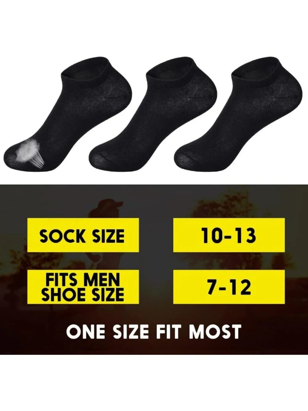 100 Pairs Low Cut Ankle Socks for Women & Men - Comfortable, Breathable